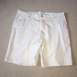Izod Salwater white dress shorts